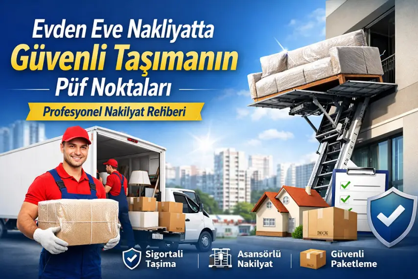 Evden Eve Nakliyatta Güvenli Taşımanın Püf Noktaları | Profesyonel Nakliyat Rehberi